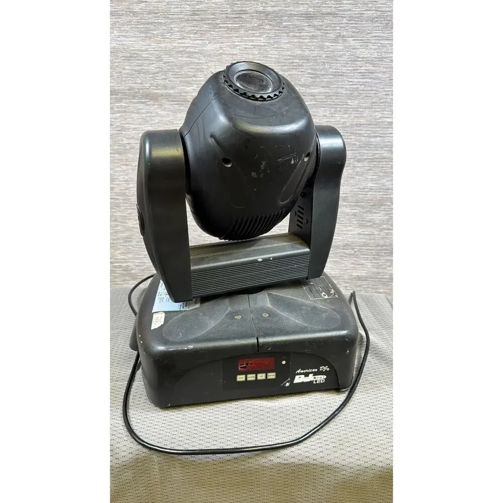 American DJ DJ Spot LED Moving Head Gobo Spot Light Black Tested Stage Effect